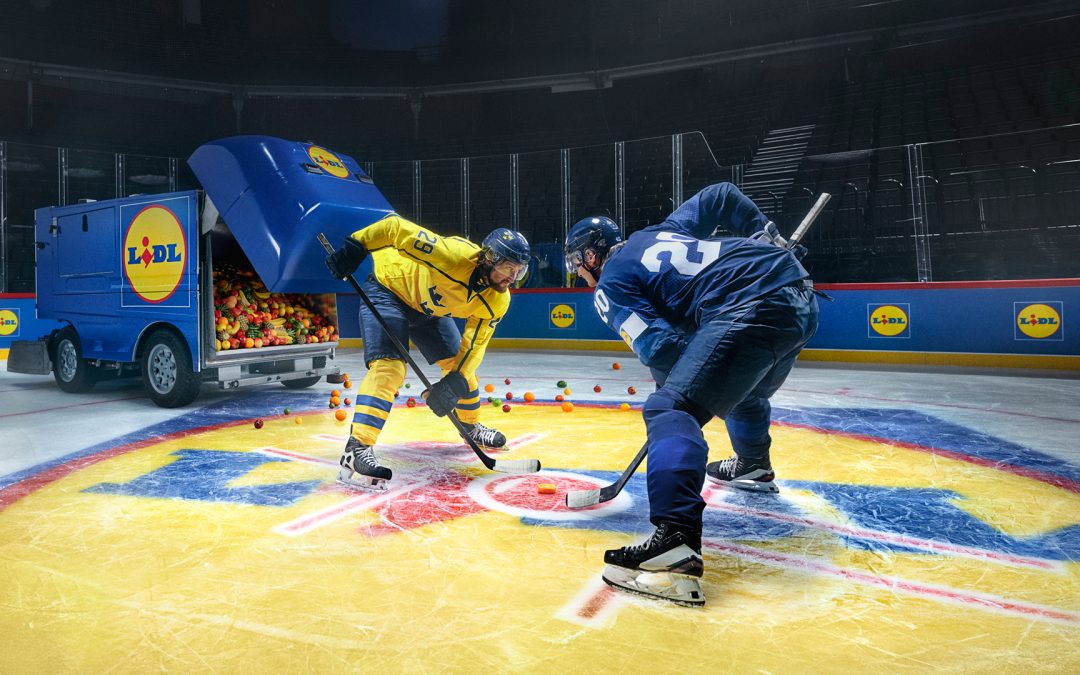 LIDL – Official Fresh Food Partner till Tre kronor och 2025 IIHF Ishockey-VM