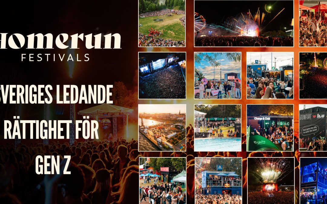 Homerun Festivals – Sveriges ledande rättighet för Gen Z